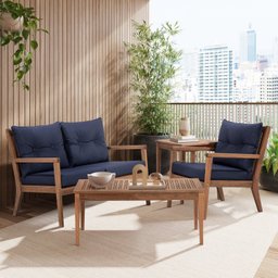 Poltrona para Jardim em Madeira Maciça Riade - 2