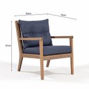 Ver imagem 4 de Poltrona para Jardim em Madeira Maciça Riade