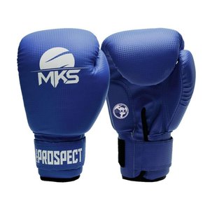 Luva Mks Prospect Homologada Cbkb Cor Azul Tamanho 10 Oz