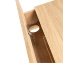 Ver imagem 4 de Escrivaninha Square 2 Gavetas 100% MDF Pés de Metal Tauari - Telinha Rattan