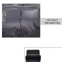 Ver imagem 2 de Bolsa Mala Viagem Gigante, Sacola Sacoleira, Compras, Mudança, Sacolão, Grande, Alça e Zíper, Preta.