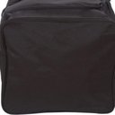 Ver imagem 4 de Bolsa Mala Viagem Gigante, Sacola Sacoleira, Compras, Mudança, Sacolão, Grande, Alça e Zíper, Preta.