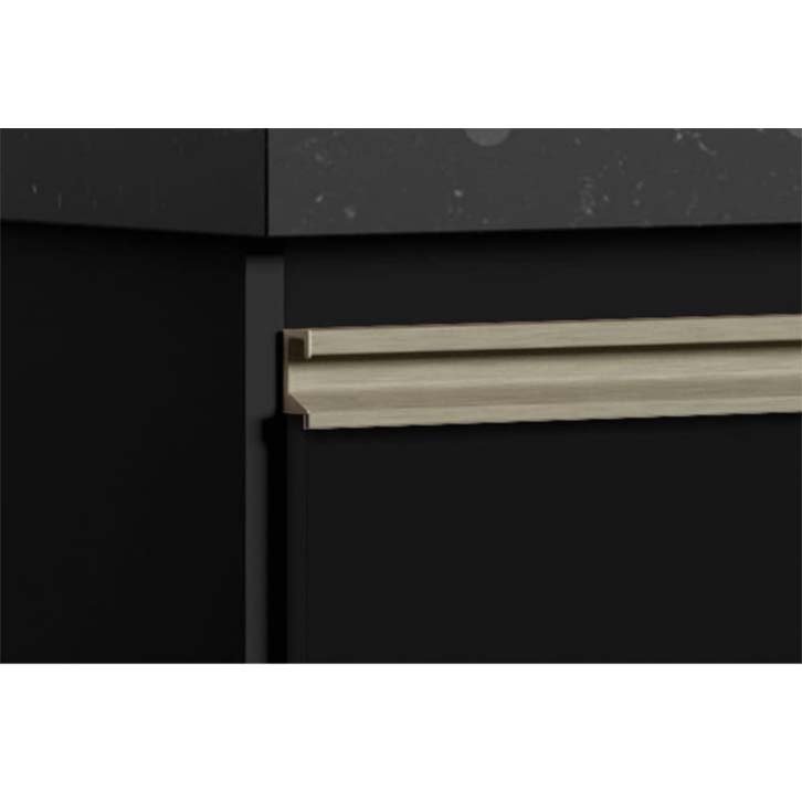 Gabinete de Cozinha 150cm Munique Preto Intenso / Intense Black Mm - 2