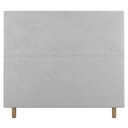 Ver imagem 4 de Cabeceira Cama Box Casal Cairo 140cm Corano Branco