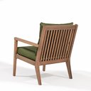 Ver imagem 6 de Poltrona para Jardim em Madeira Maciça Riade Marrom/Stain Castanho/Verde