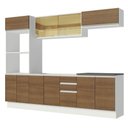 Ver imagem 2 de Cozinha Completa 270007 Com Armário E Balcão Branco/Rustic