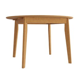Mesa Extensível Redonda Madeira Maciça Tampo Laminado 6 Lugares Tarsila CabeCasa MadeiraMadeira - 11