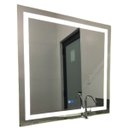 Ver imagem 7 de Espelho 4mm Iluminado 80x80 Led 3 Cores Inteligente Botão Touch Bluetooth Som Toca Musica