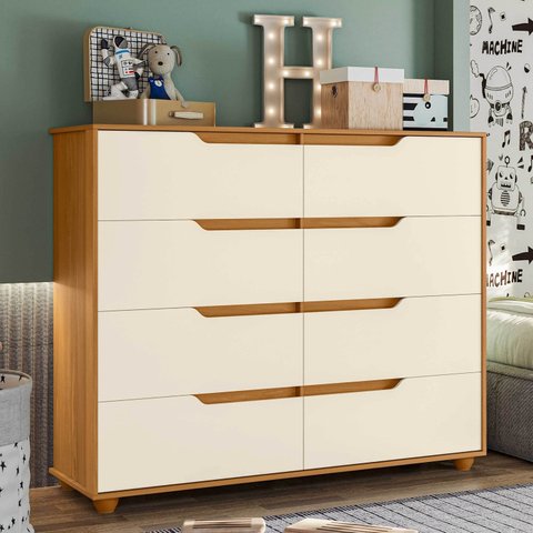 Cômoda Infantil 8 Gavetas Circus