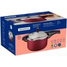 Panela de Pressão Tramontina Vancouver 6l 24cm Vermelha - 4