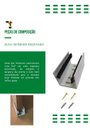 Ver imagem 3 de Kit P/ Porta Celeiro 2 Roldanas Aparente - Cantoneira 1,10 M - Branco - Al-fer