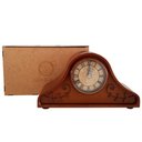 Ver imagem 7 de Relógio de Mesa Antigo Decorativo de Madeira com Números Romanos