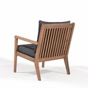 Ver imagem 7 de Poltrona para Jardim em Madeira Maciça Riade Marrom/Stain Castanho/Preto