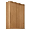 Ver imagem 1 de Guarda Roupa Solteiro 2 Portas de Correr 3 Gavetas MDF Splendi 165x232 cm Cinamomo Zanz