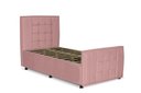 Ver imagem 2 de Cama com Cabeceira Solteirão Viúva Estofada Uvaia 120cm Suede:rosa