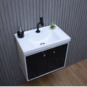 Ver imagem 4 de Gabinete Armario para Banheiro Bergamo 51cm com Cuba