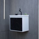 Ver imagem 3 de Gabinete Armario para Banheiro Bergamo 51cm com Cuba