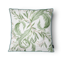Ver imagem 1 de Kit 3 Capas de Almofada 43x43cm Microfibra Floral Arabesco Verde Clássico