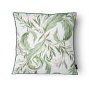 Ver imagem 1 de Kit 3 Capas de Almofada 43x43cm Microfibra Floral Arabesco Verde Clássico