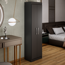 Ver imagem 1 de Guarda-roupa Multiuso Solteiro Compact Cinza - Direto Sim