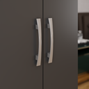 Ver imagem 5 de Guarda-roupa Multiuso Solteiro Compact Cinza - Direto Sim