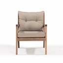 Ver imagem 1 de Poltrona para Jardim em Madeira Maciça com Almofadas Removíveis Riade