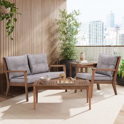 Poltrona para Jardim em Madeira Maciça Riade - 2