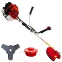 Ver imagem 4 de Cortador de Grama Roçadeira À Gasolina Kw52-l Kawashima 52cc 2,5hp Motor 2t + Óleo Toyama