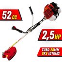 Ver imagem 2 de Cortador de Grama Roçadeira À Gasolina Kw52-l Kawashima 52cc 2,5hp Motor 2t + Óleo Toyama