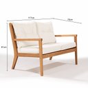 Ver imagem 4 de Sofá 2 Lugares Riade Acquablock