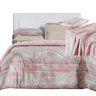 Kit Coordenado Edredom e Lençol Sensuale Queen Quadri 5 Peças - 80% Algodão, 20% Poliéster - 1