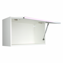 Ver imagem 5 de Armário Aéreo Multiuso Basculante 70cm 100% Mdf Cor:branco