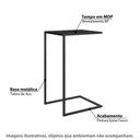 Ver imagem 2 de Mesa de Apoio Lateral Industrial - Preto