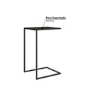 Ver imagem 3 de Mesa de Apoio Lateral Industrial - Preto