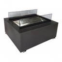 Ver imagem 2 de Lareira Ecológica a Álcool Mesa de Centro em Aço Classe a