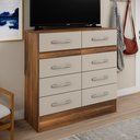 Ver imagem 1 de Cômoda 8 Gavetas Imperatriz