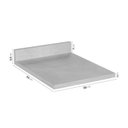 Ver imagem 2 de Tampo para Balcão Planejado 1 Porta 30cm Ipanema CabeCasa MadeiraOriginals Branco/Mármore