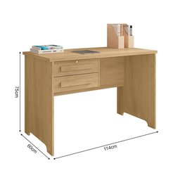 Mesa de Escritório Secret Alemanha Cinamomo - 3