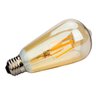 4 Lâmpadas Vintage Filamente Led Decorativa Retrô Vintage Âmbar ST64 4W 320LM - 4