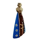 Ver imagem 3 de Imagem Nossa Senhora Aparecida 12cm em Madeira Entalhada a Mão Pequena