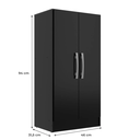 Ver imagem 3 de Armário Multiuso 2 Portas e 3 Prateleiras Vaticano