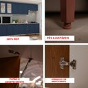 Ver imagem 5 de Cozinha Iluminata com 5 Módulos Branco Azul