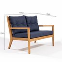 Ver imagem 4 de Sofá 2 Lugares Riade Acquablock