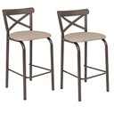 Ver imagem 2 de Conjunto 2 Banquetas para Cozinha Assento Anatômico Paris