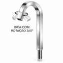 Ver imagem 3 de Torneira Laguna Cromada Alta Aço Inox 304 Luxo Goldenx