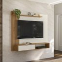 Ver imagem 1 de Painel para TV Denver até 70'' para Sala 180 cm Off White Nature Peternella