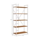 Ver imagem 2 de Estante Alta 72cm com 5 Prateleiras Estrutura Metálica Estilo Industrial Li006 Kappesberg Industrial