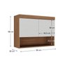 Quarto Infantil Completo 5 Peças Ella Espresso Móveis - 14