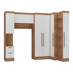 Quarto Infantil Completo 5 Peças Ella Espresso Móveis - 2
