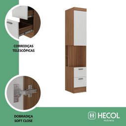 Quarto Infantil Completo 5 Peças Ella Espresso Móveis - 8